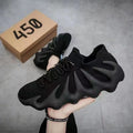 2025 spring/autumn new collection: flyknit coconut casual shoes for couples - breathable mesh, stylish, versatile, and perfect for women's athletic wear