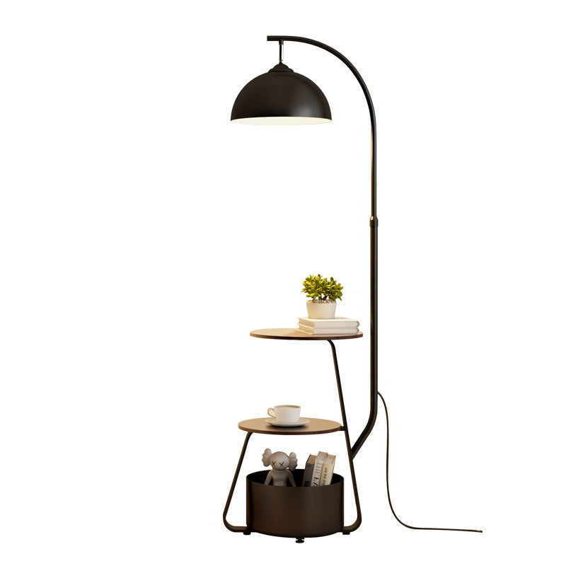 Floor lamp 2025new arrival cream style living room fishing lamp sofa side table all-in-one bedroom floor lamp table lamp