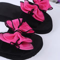 Sandalsfashionwishsummernew arrivalexportplus size women's shoes sandalsbowsthick soleoutwear sandals