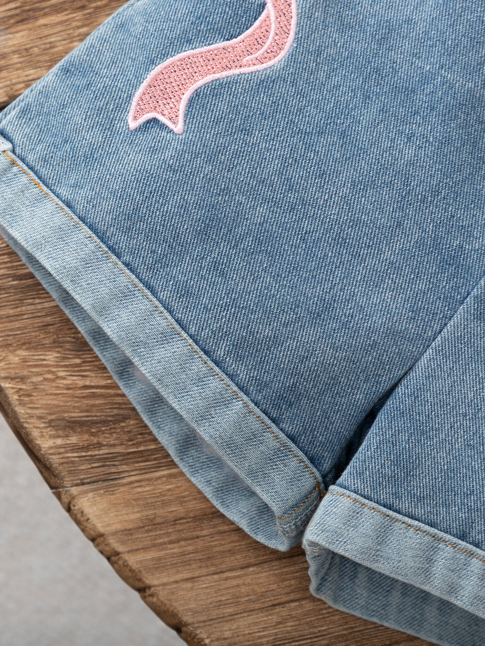 summer new sleeveless bow print top + cross-strap denim shorts set - exquisite denim two-piece