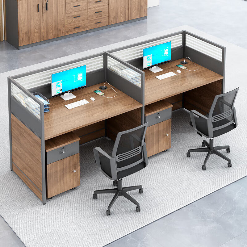 Saint li office desk and chair set - financial desk, partitioned workstation, employee computer desk, office desk