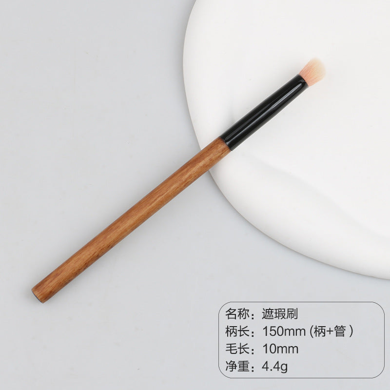 New 14-piece wooden handle ultra-soft bristle makeup brush set - complete makeup brushes for eyeshadow, blush, contouring, and more
