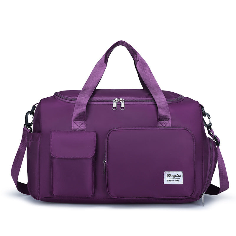 Portable travel bag Large capacity wet and dry separation Luggage storage bag Maternity bag with shoe compartment Sports fitness bag