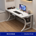 Bedroom study desk computer desk desktop gaming desk home office desk with storage shelf simple desk