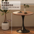 Coffee table, living room, for home, small apartment, side table, coffee table, negotiation table, round dining table, tulip balcony, small round table
