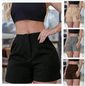 cross-border fashion  hot-selling women's new summer high-waisted casual stretch workout shorts