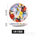 8inch disc-art flower type b