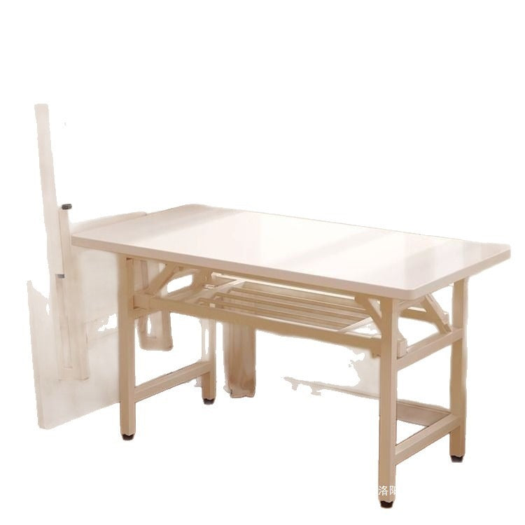 Foldable computer desk desktop desk casual modern home office table bedroom simple study table writing desk