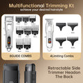 new arrival metal hairdresser sub-mother machine suit oil head engraving digital display hairdressing scissors suit electric clipper clipper