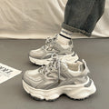 Hong kong style fried street thick sole dad shoes show small feet high street easiest for match student sports shoes mesh street style popular casual shoes