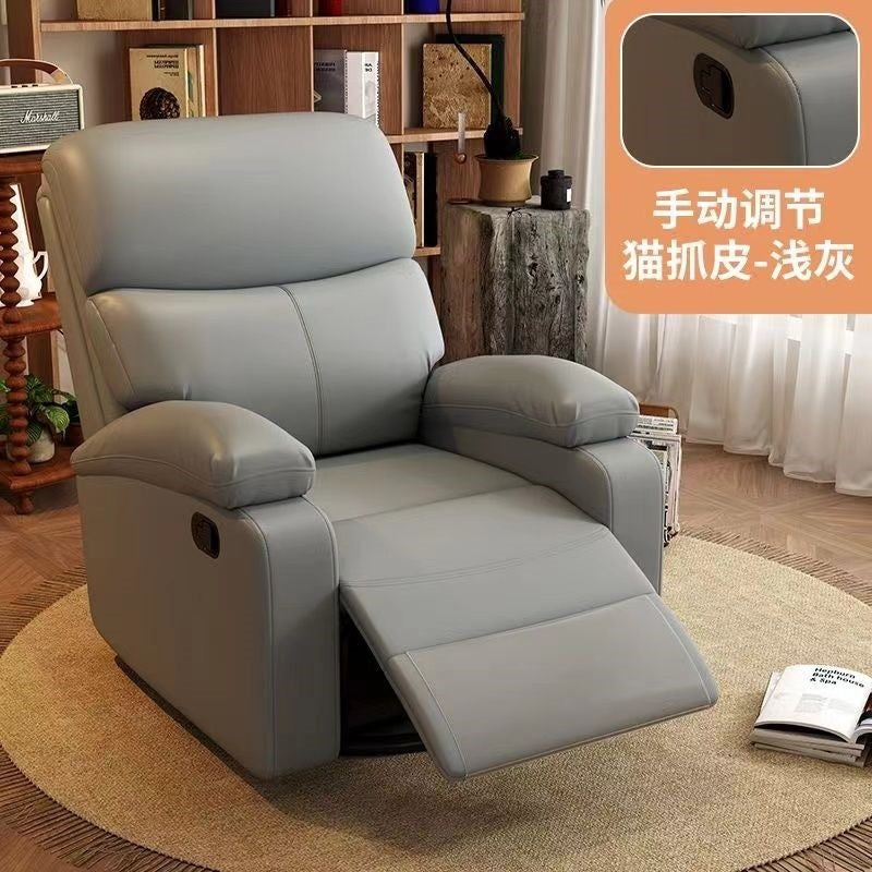 Single sofa chair computer space first class casual cabin recliner living room electric massage lazy sofa can lie down and sleep