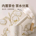 316 coffee tumbler lily of the valley thermal and cold cup for girls, good-looking straw, car double drinking cup, gift cup