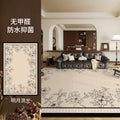 Carpet living room french medieval style no-wash and wipeable classy quiet luxury bedroom carpet floor mat large area full coverage for home