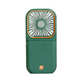 russian f30 handheld fan usb rechargeable mini foldable mobile phone holder power bank hanging neck fan