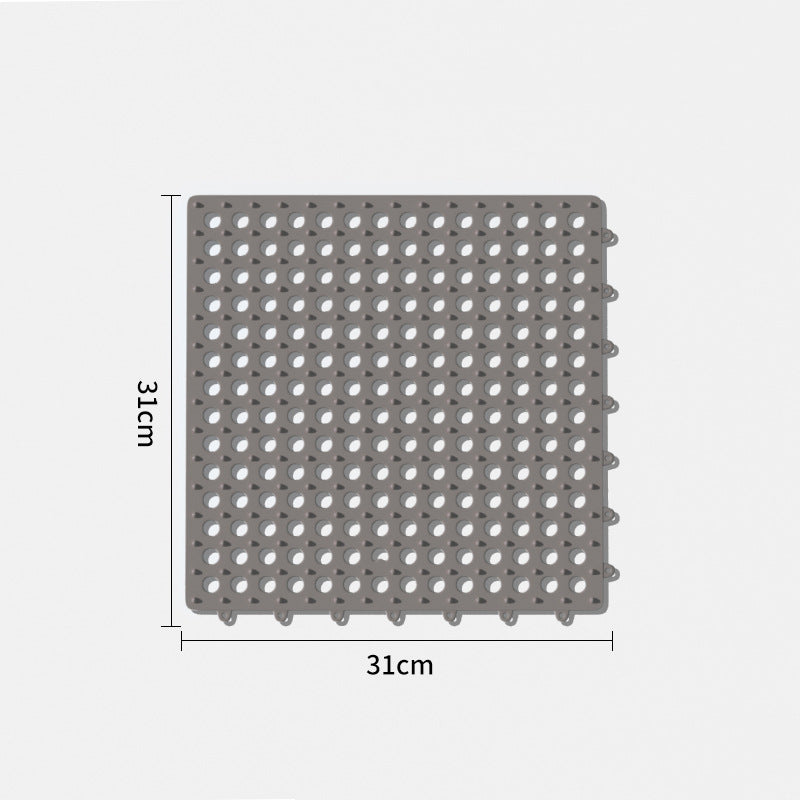 Bathroom non-slip mat for home bathroom toilet patchwork floor mat foot mat bath shower room waterproof mat
