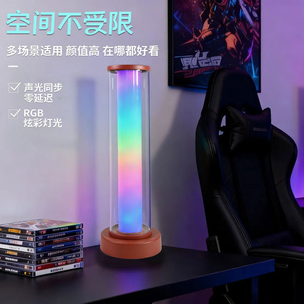 Modern minimalist rgb lamp - bedroom bedside desk creative iridescent smart art decorative table lamp night light