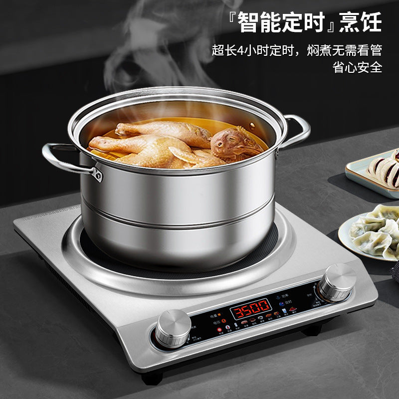 Concave induction cooker for home new arrival fire stove high power induction cooker commercial battery stove