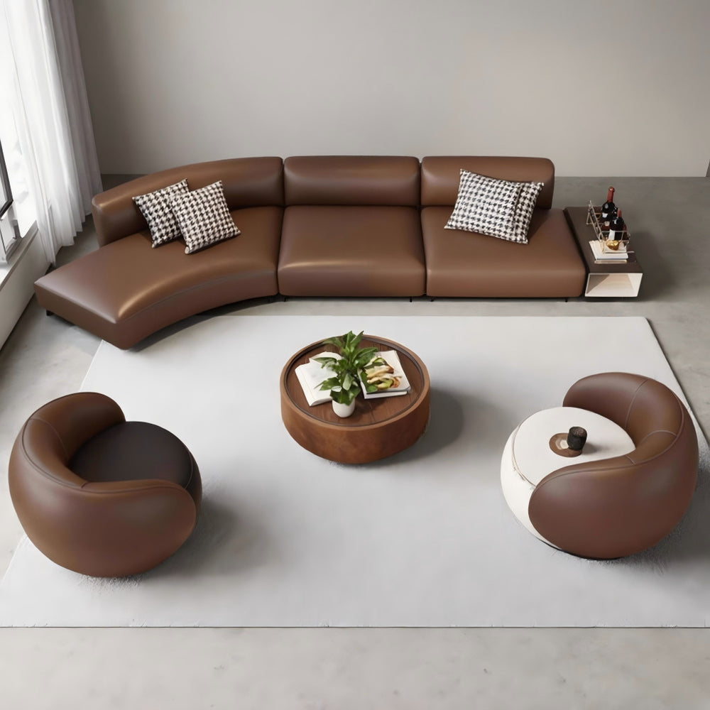 Modern new arrival modular sofa small apartment for home hotel popularcasual cream style curved accessible luxury negotiation sofa
