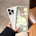 Suitable for apple 17promax magic green apple puppy phone case iphone16 cute 15 anti-fall colorful case