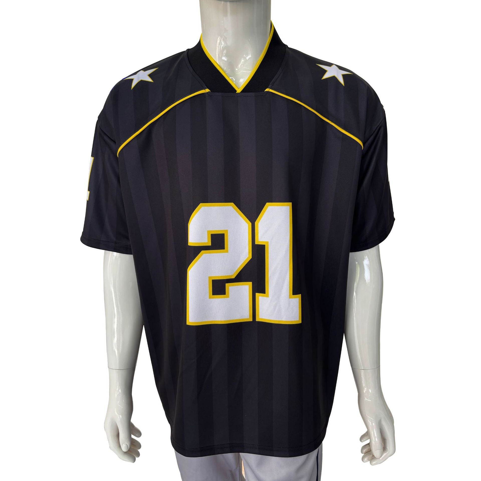 American retro sports jersey custom fan football jersey European and American street tide brand couple loose