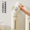 Dopamine cup dispenser disposable paper cup wall-mounted cup dispenser punch-free cup holder dust-proof cup storage rack