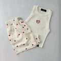 Women's vest shorts wholesale top and shorts set new tops and pants for women wholesale tops