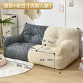 Tatami sofa bean bag lying bedroom balcony fabric sofa small apartment rental house