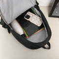 Custom high school student backpack - trendy, large capacity, couple's style, high-value design, korean style, thick, durable, and versatile backpack