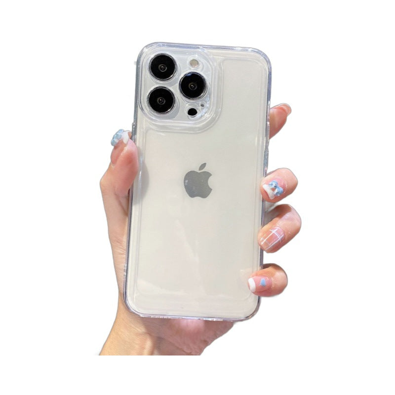 Transparent space shell suitable for vivox200pro mobile phone case iqooneo7 all-inclusive soft anti-fall tpu protective cover