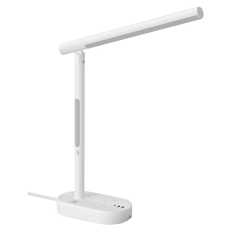 Reading desk lamp, dedicated plug-in eye protection lamp for study, desk, college student dormitory, kids bedside lamp, bedroom with socket