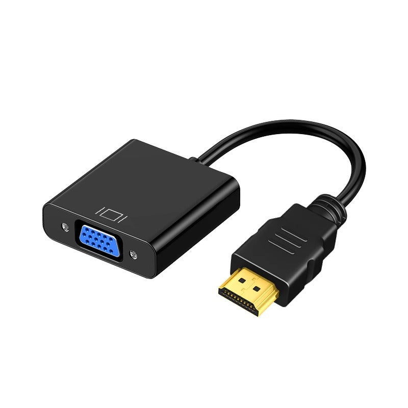 HDMI to VGA converter laptop desktop set top box projector adapter cable monitor vja high definition