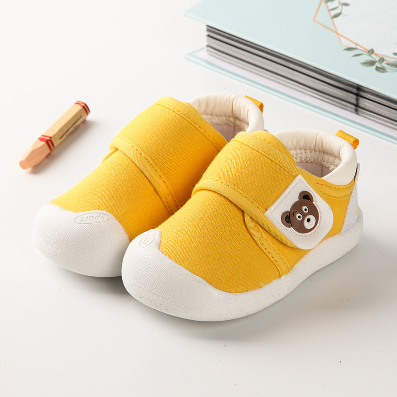 autumn collection: new fall toddler shoes for baby girls (0-1-3 years) - soft cloth spring/autumn first walker shoes for baby boys