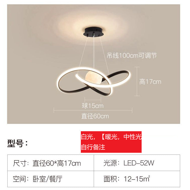 Top living room light hall main light cream wind pumpkin Nordic simple modern 2024 Zhongshan ceiling lamp with intelligence