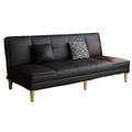 Cat scratch leather sofa rental room small apartment foldable modern simple sofa bed dual-purpose economical factory direct sales