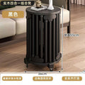 Black [chair*6+movable shelf]