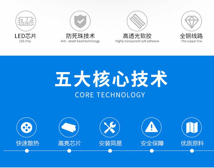 Directly from the manufacturer led light strip 12V/24V3528 highlight engineering patch bare board mobile phone counter light box light strip