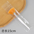 Beauty tools fan-shaped brush fruit acid brush makeup brush beauty mask brush modification essence brush single bag wholesale