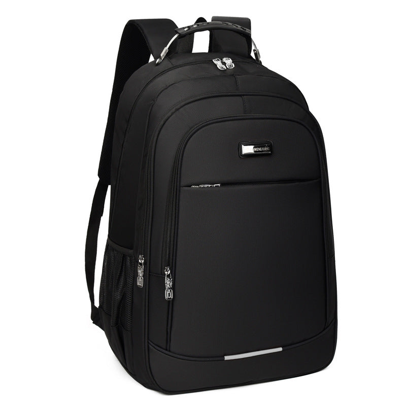 Custom logo backpack men's durable luggage bag large capacity outdoor leisure junior high school student travel backpack