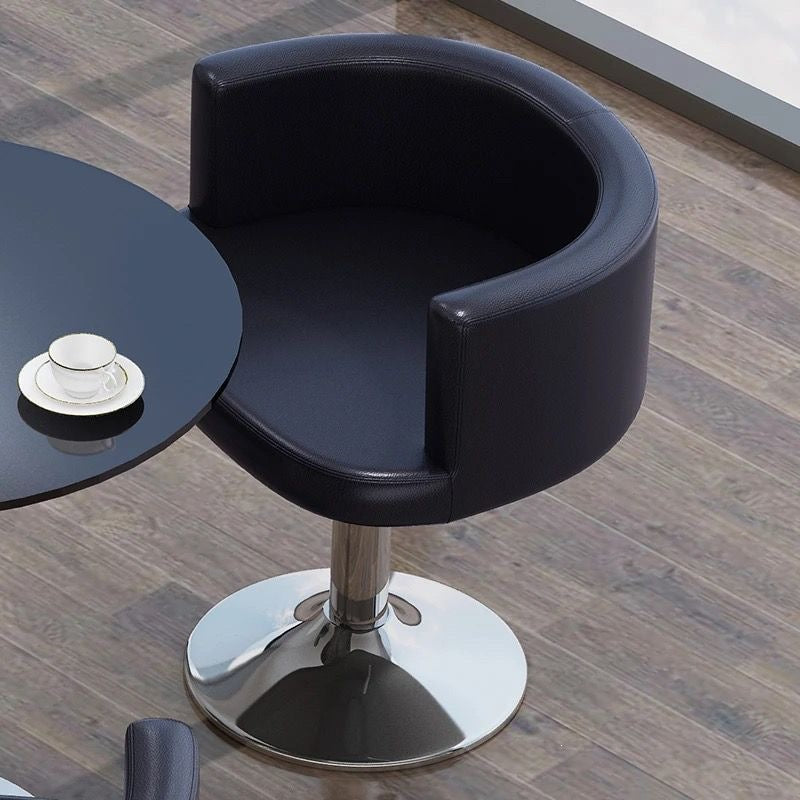 Lift and rotate casual sofa chair modern casual color matching negotiation chair for home bar reception computer chair