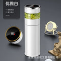 316 stainless steel insulated tumbler gift set wholesale - business gift double tumbler set with tea infuser and custom logo engraving