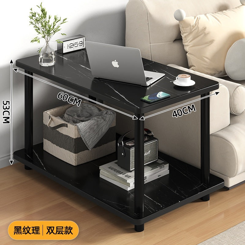 Sofa center small coffee table office side cabinet side table accessible luxury rectangular side table tea table square table table