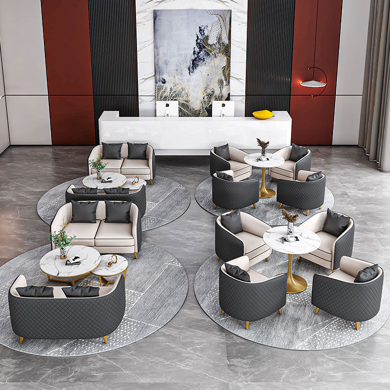 Sales office negotiation sofa accessible luxurycasual hotel lobby office reception room rest area table and chair sofa