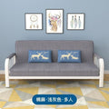 Small apartment sofa bed, convertible sofa bed, foldable sofa bed, economical and simple fabric sofa for the living room