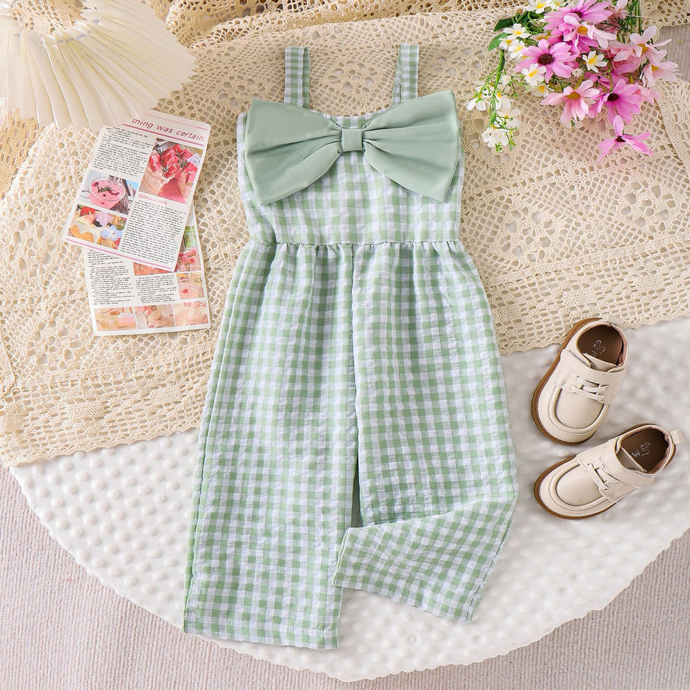 Children's clothing cross-border european and american girl suspender one-piece pants baby children's clothing suit