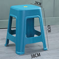 Plastic stool for homethickened bench living room dining room square stool non-slipfashionscandinavian style ripe glue high stool glue stool