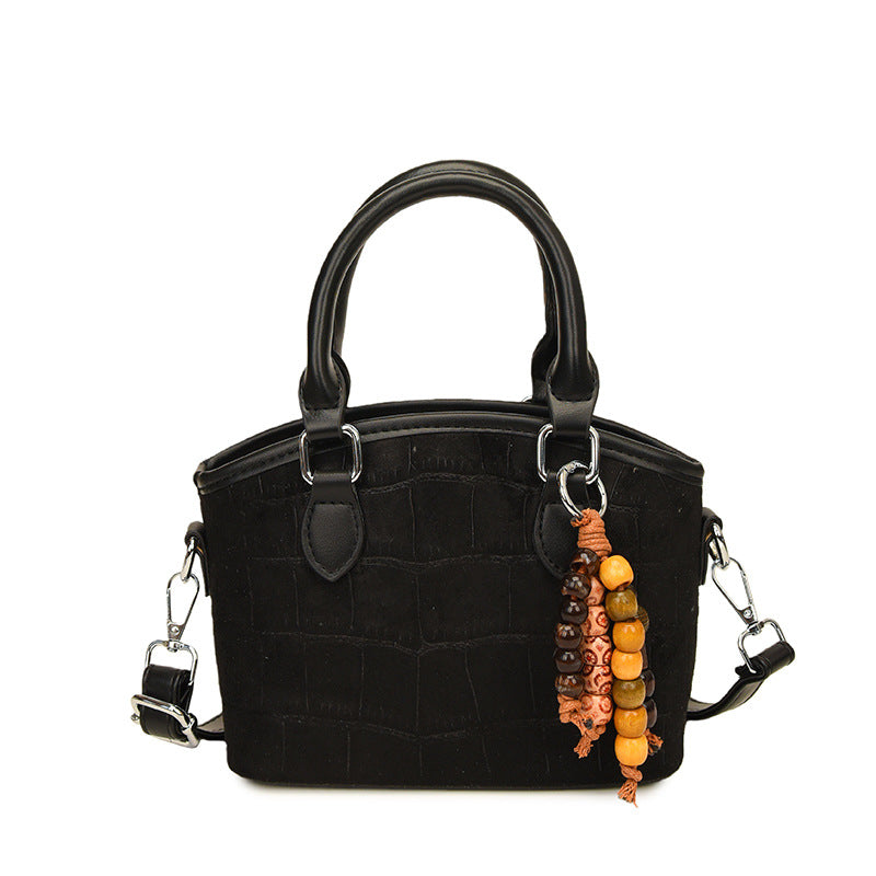 minimalist premium embossed handbag for women, 2025 new arrival, unique design, commute & casual crossbody bucket bag