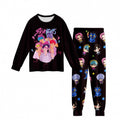 New girls' pants set - witcher squad style - kids' long sleeve and pants outfit for mid-to-large children