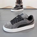2026 autumn new men's flat casual sneakers, korean style fashionable couple's student sports shoes, trendy brand bread shoes
