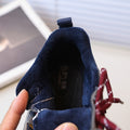 Vancahao kids' double-layer cotton sneakers -  winter new arrivals: boys' hiking shoes, girls' fashionable and versatile casual shoes