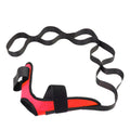 Yoga stretching strap - segmented resistance band for ligament stretches, ankle joint correction, and rehabilitation training